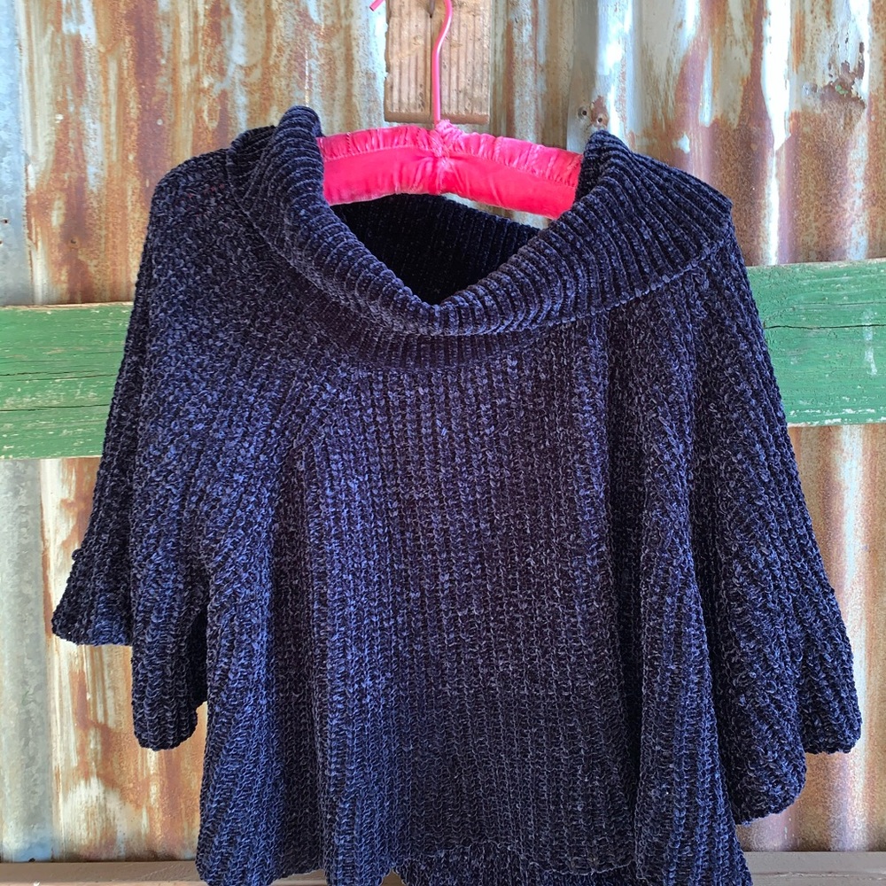 navy blue sweater